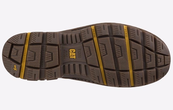 Caterpillar Premier Leather Waterproof Safety Boot Mens - Image 4