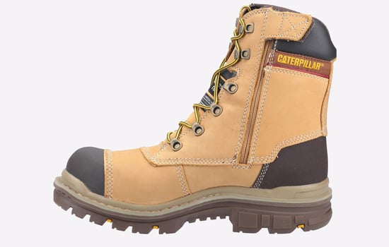 Caterpillar Premier Leather Waterproof Safety Boot Mens - Image 5
