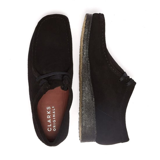 Zapato Elegante Clarks Originals Wallabee M Negro - Image 6
