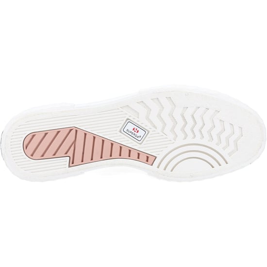Superga 2630 Stripe Pad Leopard 100% Cotton Women's White/Leopard Trainers - Image 3