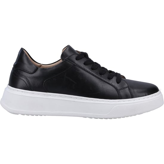 Hush Puppies Camille Leather Women's Black Trainers - Image 4