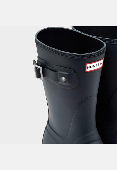 Hunter Women's Original Short Wellington Boots Navy - Image 5
