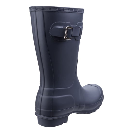Hunter Women's Original Short Wellington Boots Navy - Image 6