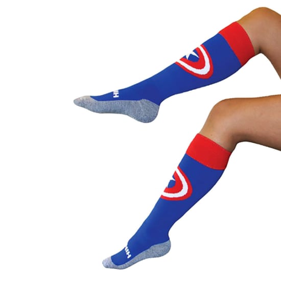 Capitán América Calcetines Largos para Deporte | Hingly | Calcetines para Hockey, Rugby y Fútbol para Hombre y Mujer - Image 4