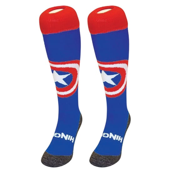 Capitán América Calcetines Largos para Deporte | Hingly | Calcetines para Hockey, Rugby y Fútbol para Hombre y Mujer - Image 5