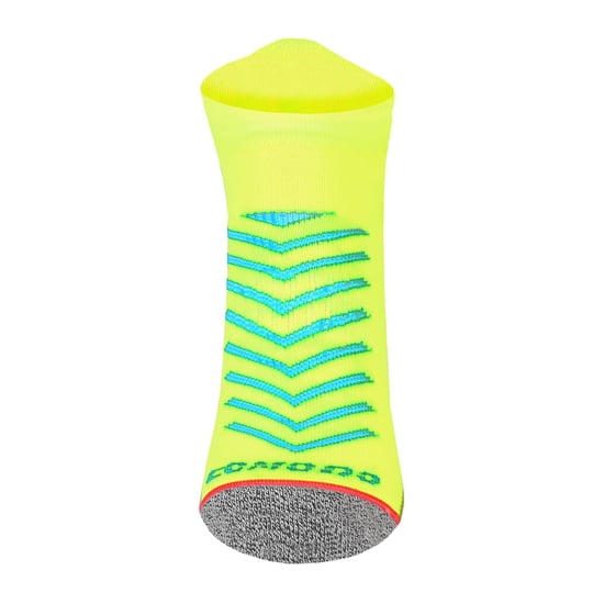 Comodo - Calcetines Hi Viz Running - Calcetines deportivos ligeros anti-ampollas - Amarillo Neón - Image 4