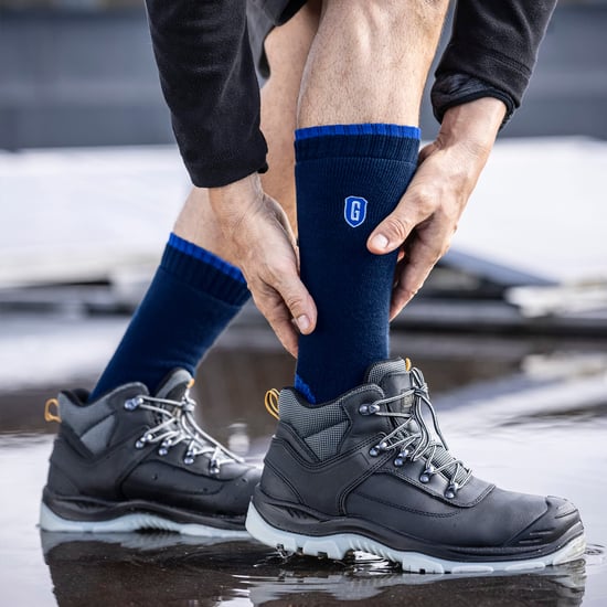 Blueguard - Calcetines de trabajo para hombre y mujer con puntera de acero - Image 5