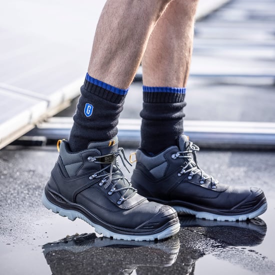 Blueguard - Calcetines de trabajo para hombre y mujer con puntera de acero - Image 3