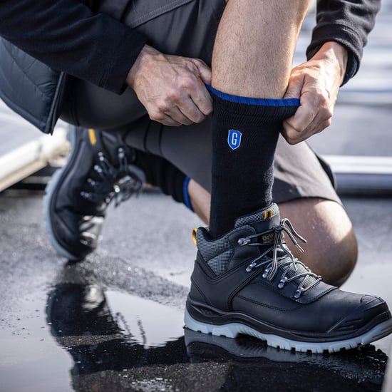 Blueguard - Calcetines de trabajo para hombre y mujer con puntera de acero - Image 4