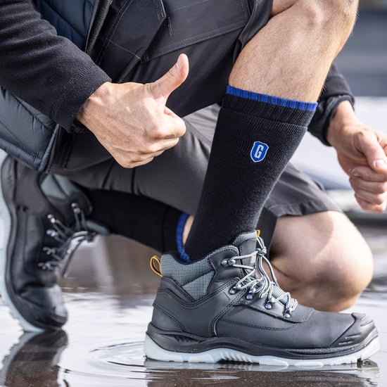Blueguard - Calcetines de trabajo para hombre y mujer con puntera de acero - Image 5