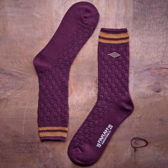 Paquete de 2 calcetines de punto grueso de algodón para hombre. - Image 4