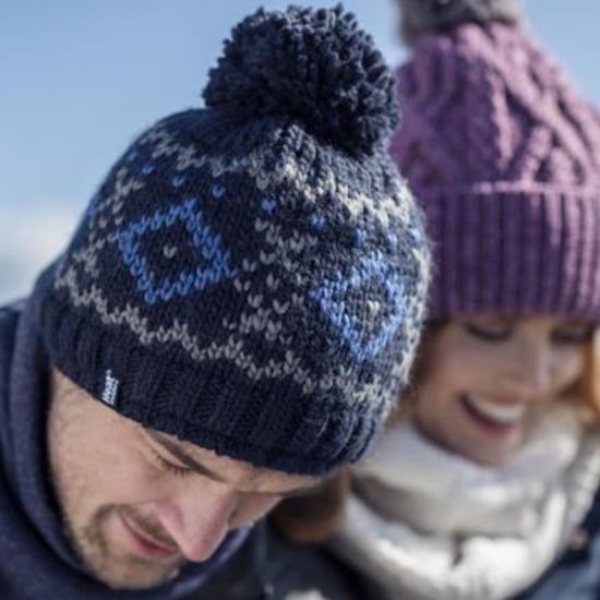 Mens Fleece Lined Thermal Winter Warm Beanie Bobble Hat with Pom Pom - Image 3