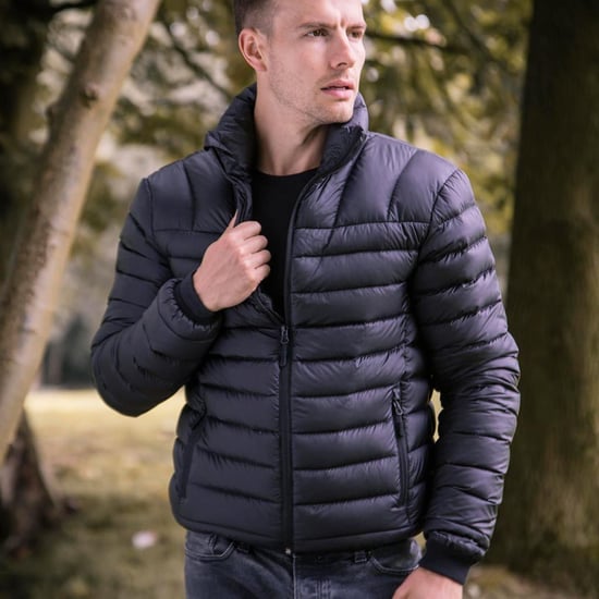 Chaqueta térmica impermeable con forro polar para hombre Coat in a Bag - Image 5
