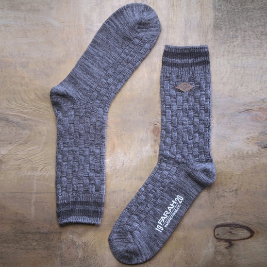 Paquete de 2 calcetines de punto grueso de algodón para hombre. - Image 4