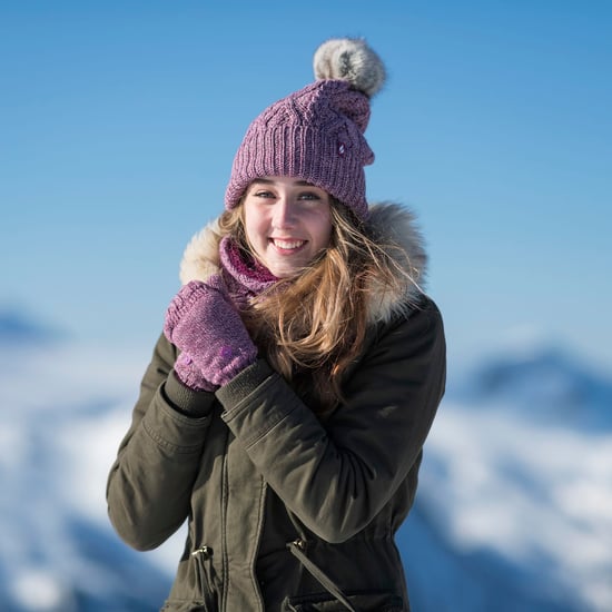 Gorro de mujer con puño de canalé y forro polar - Image 5