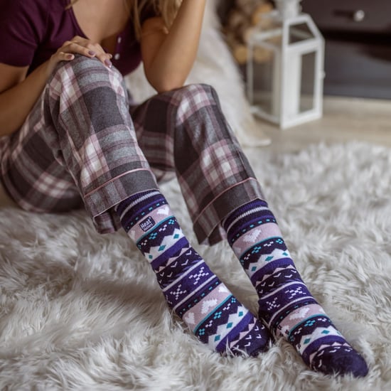 Calcetines térmicos antideslizantes de invierno Fairisle para mujer - Image 5