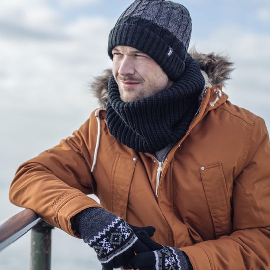 Heat Holders - Jersey térmico de punto grueso con forro polar para hombre - Image 3