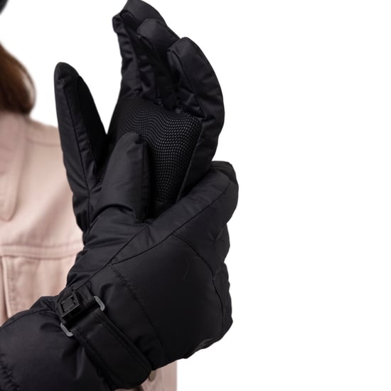 Guantes de esquí de invierno térmicos, impermeables, acolchados y aislantes para mujer - Image 3