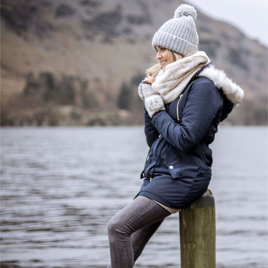 Guantes térmicos sin dedos con estampado de hadas para mujer - Image 4