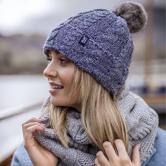 Heat Holders - Gorro térmico de mujer con forro polar y pompón - Image 3