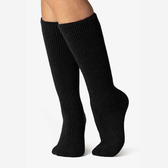Calcetines de lana extra largos y gruesos de 2.7 TOG de colores hasta la rodilla para mujer - Image 3