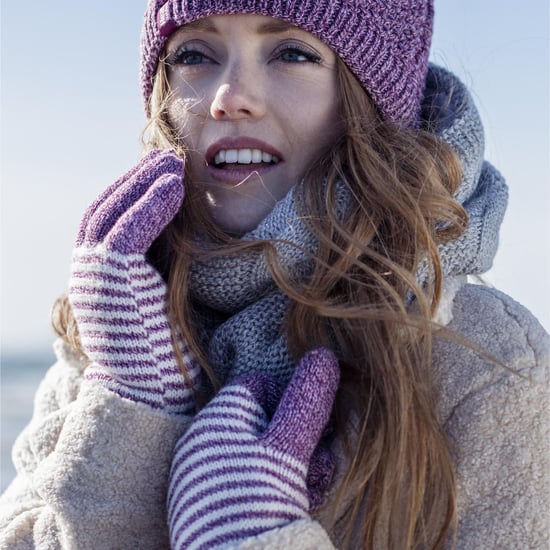 Heat Holders - Guantes térmicos con forro polar a rayas para mujer - Image 5