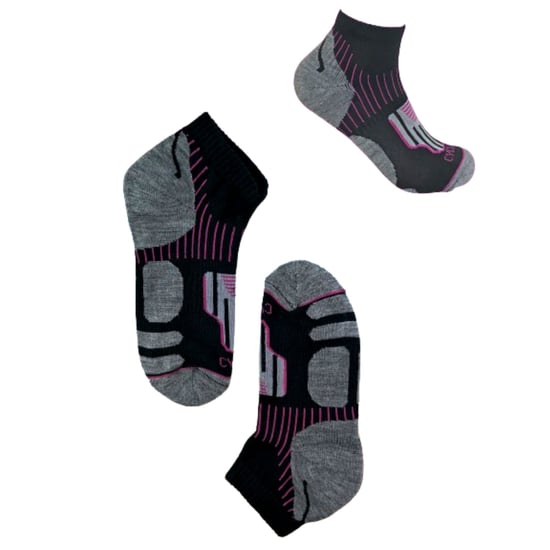 3 Pares Calcetines Deportivos Tobilleros Antisudor con Talonera para Mujer - Image 3