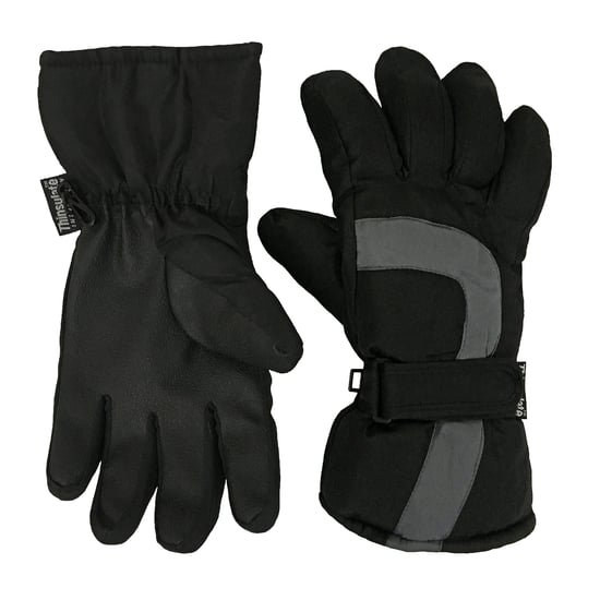 Thinsulate - Guantes térmicos de esquí para niños | Guantes impermeables para niños - Negro - Image 3