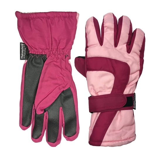 Thinsulate - Guantes térmicos de esquí para niños | Guantes impermeables para niñas - Rosa - Image 3
