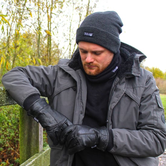 THMO - Gorro de punto térmico para hombre con forro de Thinsulate 3M de 40 g para exteriores - Image 4