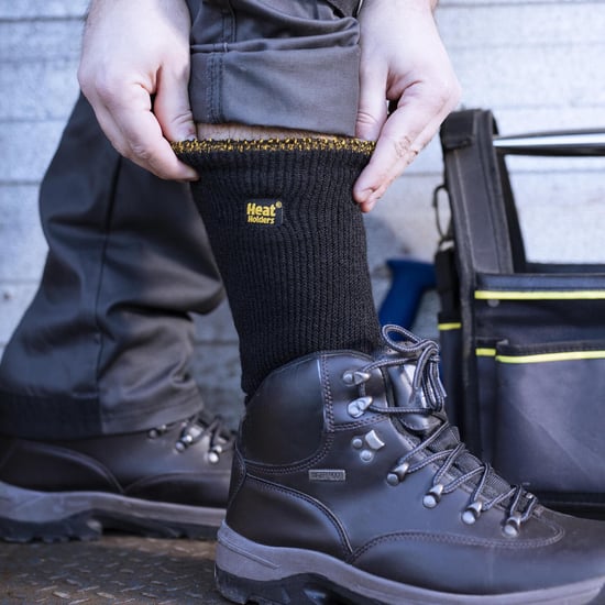 Heat Holders - Calcetines de trabajo para hombre de 2,3 tog con talón y puntera reforzados - Image 3