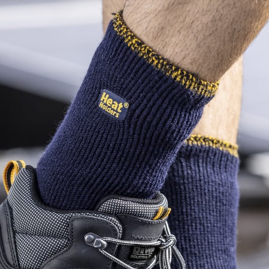 Heat Holders - Calcetines de trabajo para hombre de 2,3 tog con talón y puntera reforzados - Image 5
