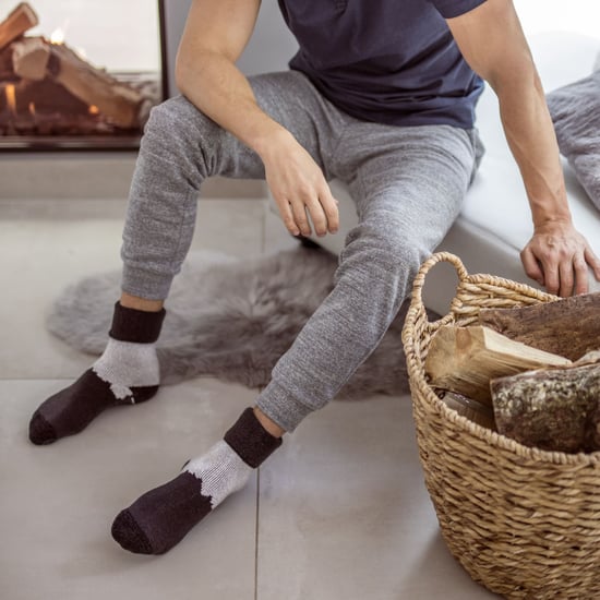Calcetines de Cama Térmicos Forrados de Vellón para Hombre con Agarres Antideslizantes ) - Image 5
