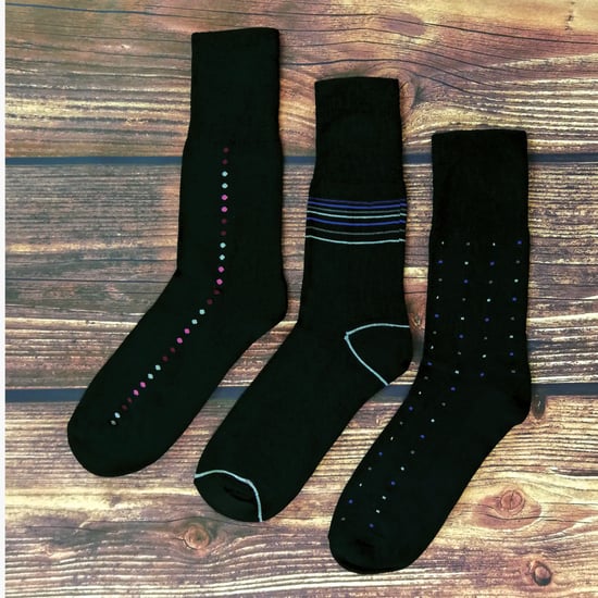 Hombres 3 pares no elástico superior antibacteriano anti sudor calcetines de bambú - Image 4