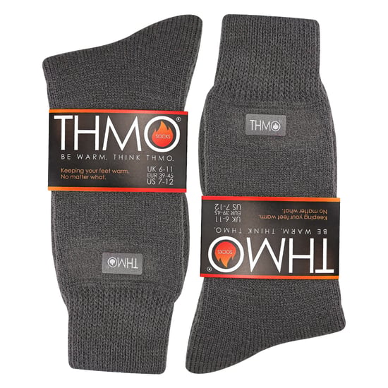 THMO - 1 par de calcetines térmicos gruesos con forro polar para hombre en invierno - Image 2
