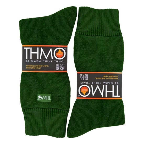 THMO - 1 par de calcetines térmicos gruesos con forro polar para hombre en invierno - Image 2