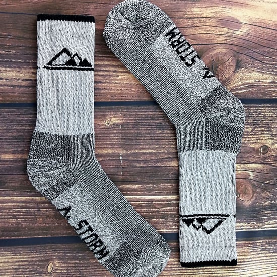 3 Pares Calcetines de Algodón para Senderismo para Hombre, Transpirables y Acolchados - Image 4