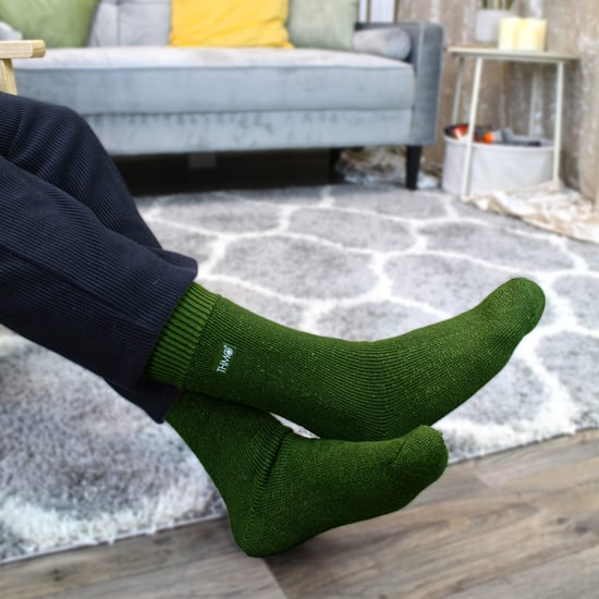 THMO - 1 par de calcetines térmicos gruesos con forro polar para hombre en invierno - Image 3