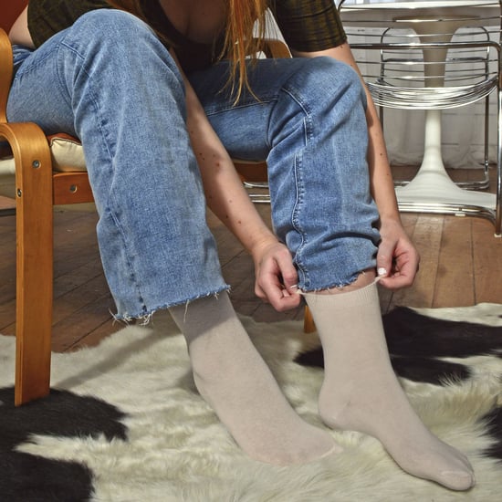 Sock Snob - 6 pares de calcetines de algodón de colores lisos para mujer - Image 3