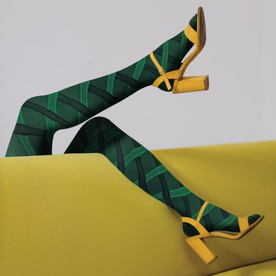 Sock Snob - Mallas de moda opacas de 80 deniers de colores para mujer - Rayas - Image 3