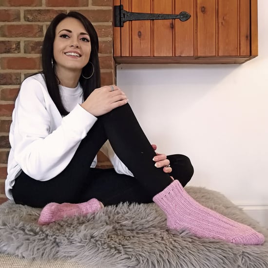 Sock Snob - Calcetines tobilleros de lana de corte bajo y canalé grueso para mujer - Image 3