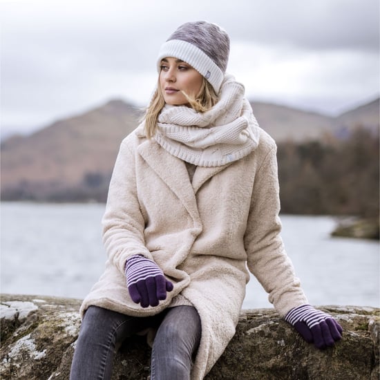 SOPORTADORES DE CALOR - Gorro térmico de punto para mujer en invierno - Image 3