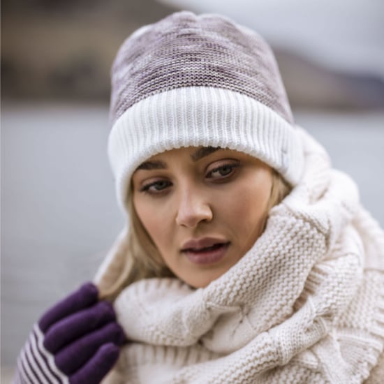 SOPORTADORES DE CALOR - Gorro térmico de punto para mujer en invierno - Image 4