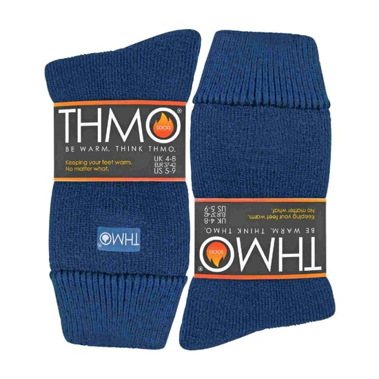 THMO - 1 par de calcetines térmicos gruesos de mujer con forro polar para el invierno - Image 2