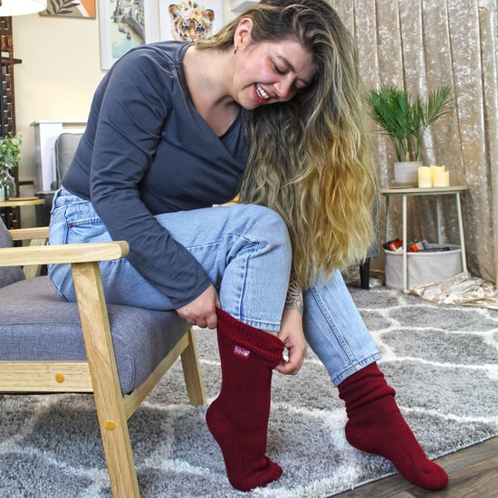 THMO - 1 par de calcetines térmicos gruesos de mujer con forro polar para el invierno - Image 3