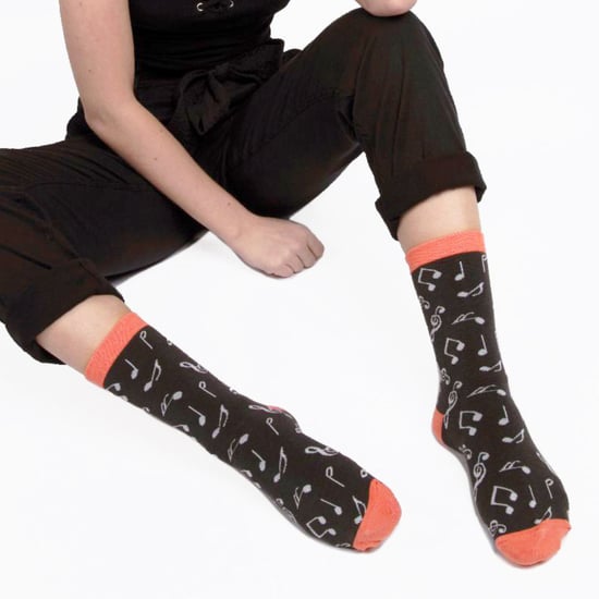 Miss Sparrow - Calcetines de Bambú para Mujer | Novedosos Calcetines de Rayas y Lunares | Suaves y Transpirables | Regalos para Ella - Rayas Gruesas y Brillantes - Image 4