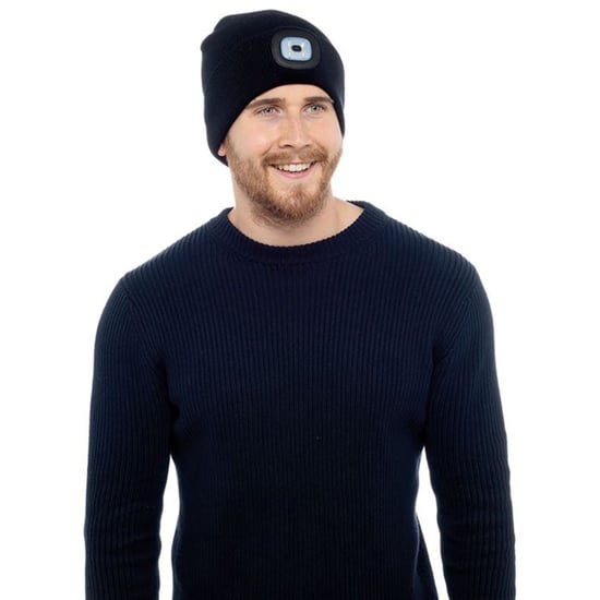 Adultos / Mens Invierno Gorro de punto con LED que brilla la antorcha de luz - Image 3