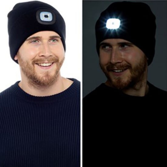 Adultos / Mens Invierno Gorro de punto con LED que brilla la antorcha de luz - Image 4