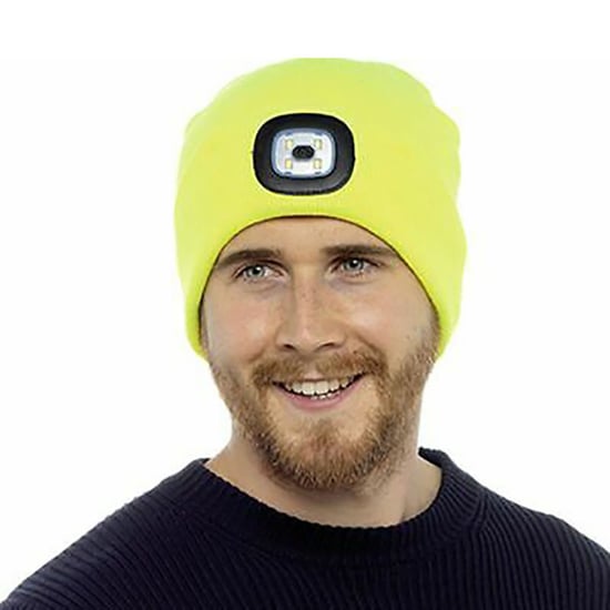 Adultos / Mens Invierno Gorro de punto con LED que brilla la antorcha de luz - Image 5