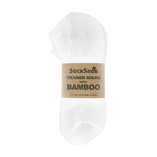 Sock Snob - Lote de 6 calcetines deportivos de algodón orgánico y bambú de corte bajo para mujer - Image 2